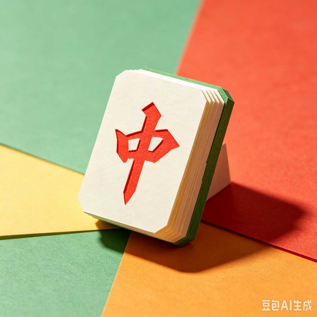 transparent mini mahjong set